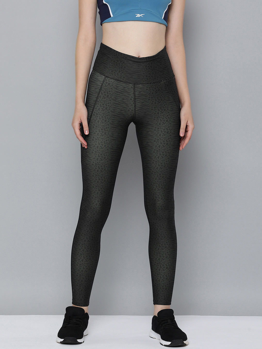 Reebok Animal Printed Sports Tights