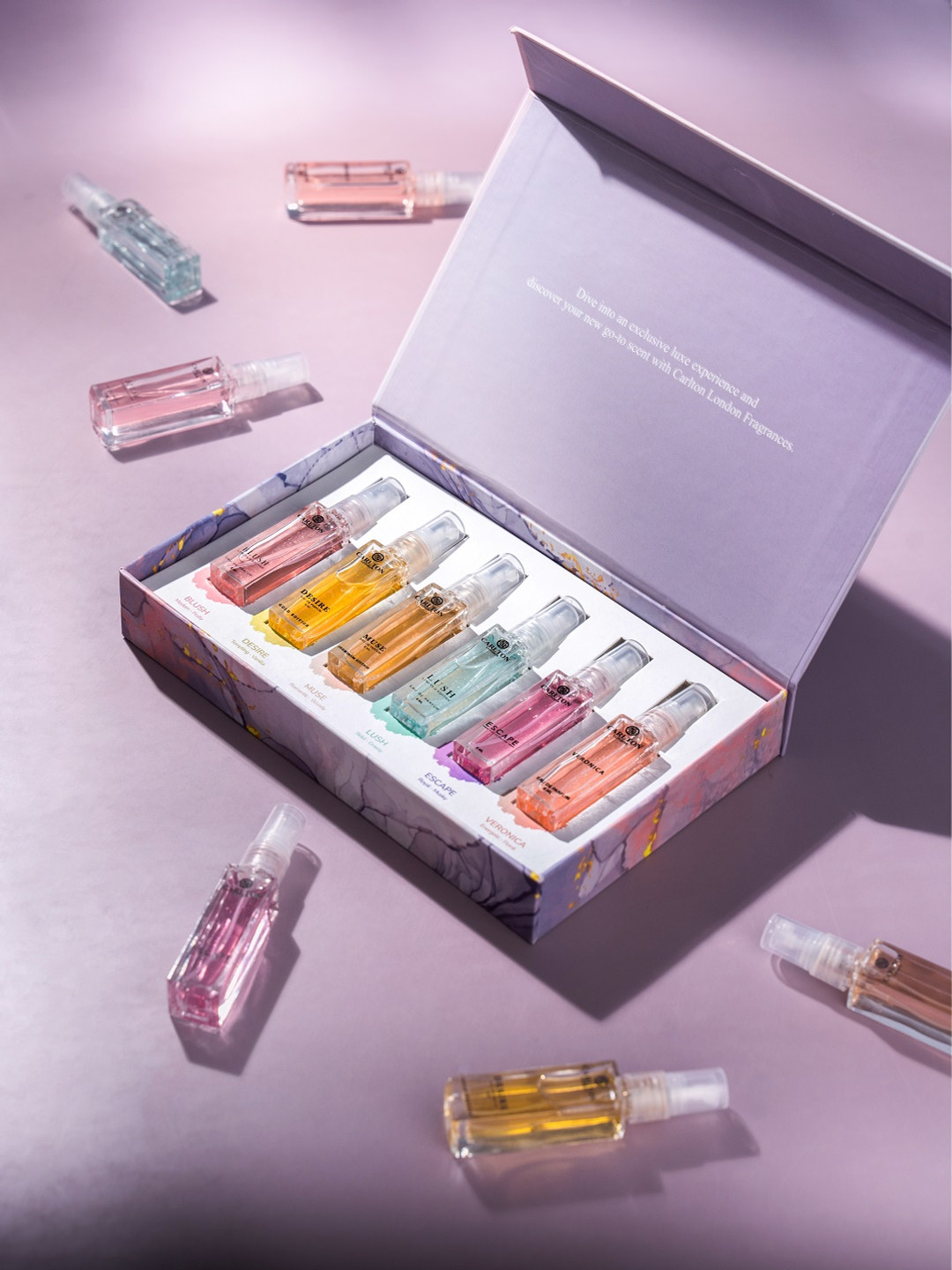 Carlton London Women Ecstasy Discovery Gift Set Eau De Parfum - 8ml each