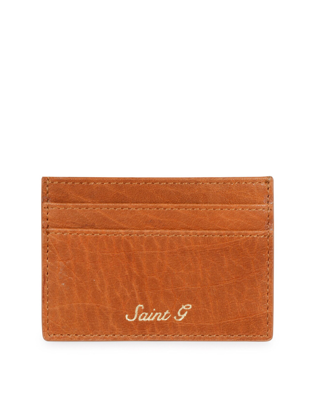 Saint G Men Textured Leather Card Holder with SIM Card Holder