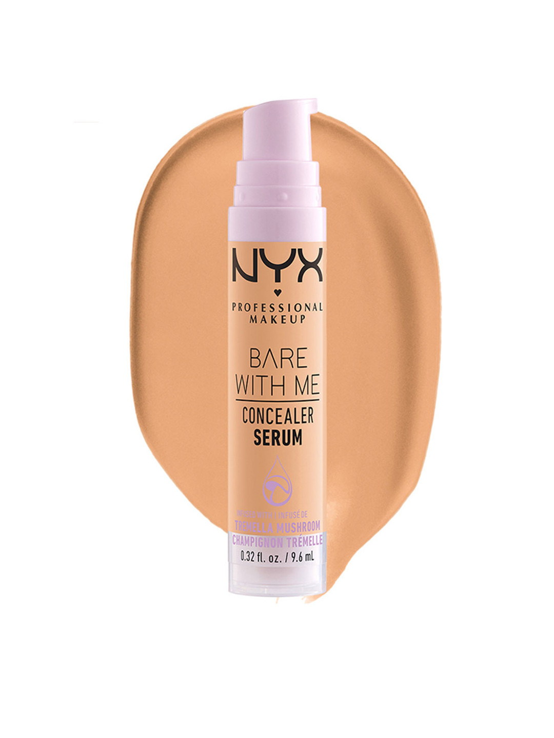 NYX PROFESSIONAL MAKEUP Bare with Me Concealer Serum with Green Tea 9.6ml - Tan 06