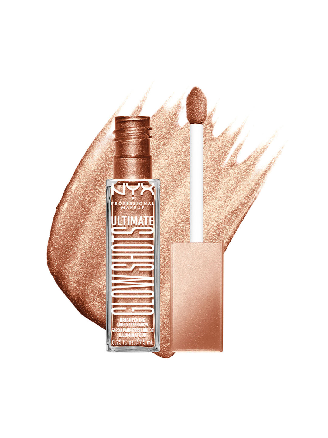 NYX PROFESSIONAL MAKEUP Ultimate Glow Shots Liquid Eyeshadow 7.5ml - Golden Goji 06