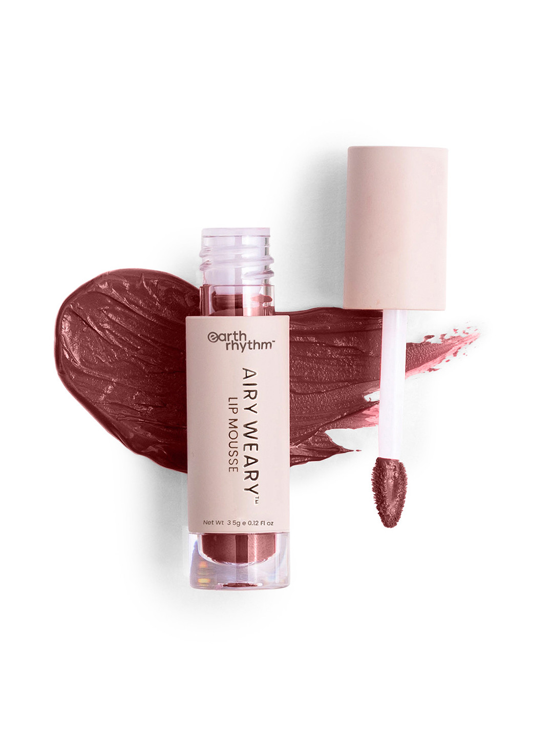 Earth Rhythm Long Wear Airy Weary Matte Lip Mousse Lipstick 3.5ml - Travly