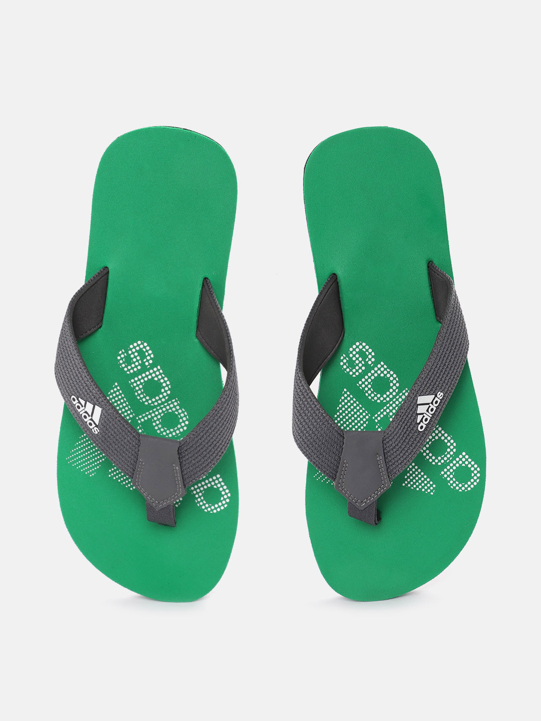 ADIDAS Men Brand Logo Print Zenith Thong Flip-Flops