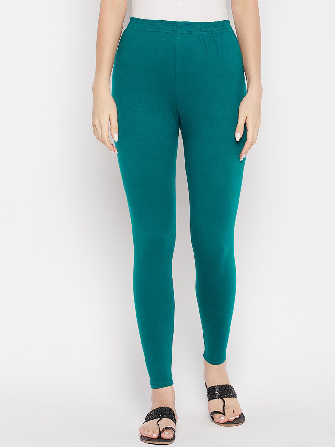 Clora Creation Women Mid Rise Cotton Ankle Length Leggings