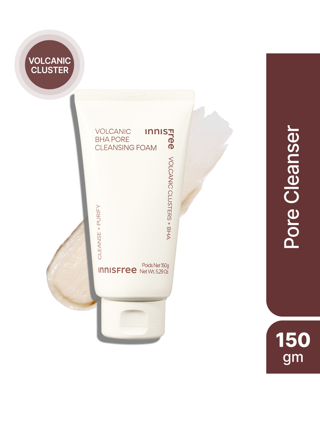 Innisfree Volcanic Pore BHA Cleansing Foam Face Wash - 150g