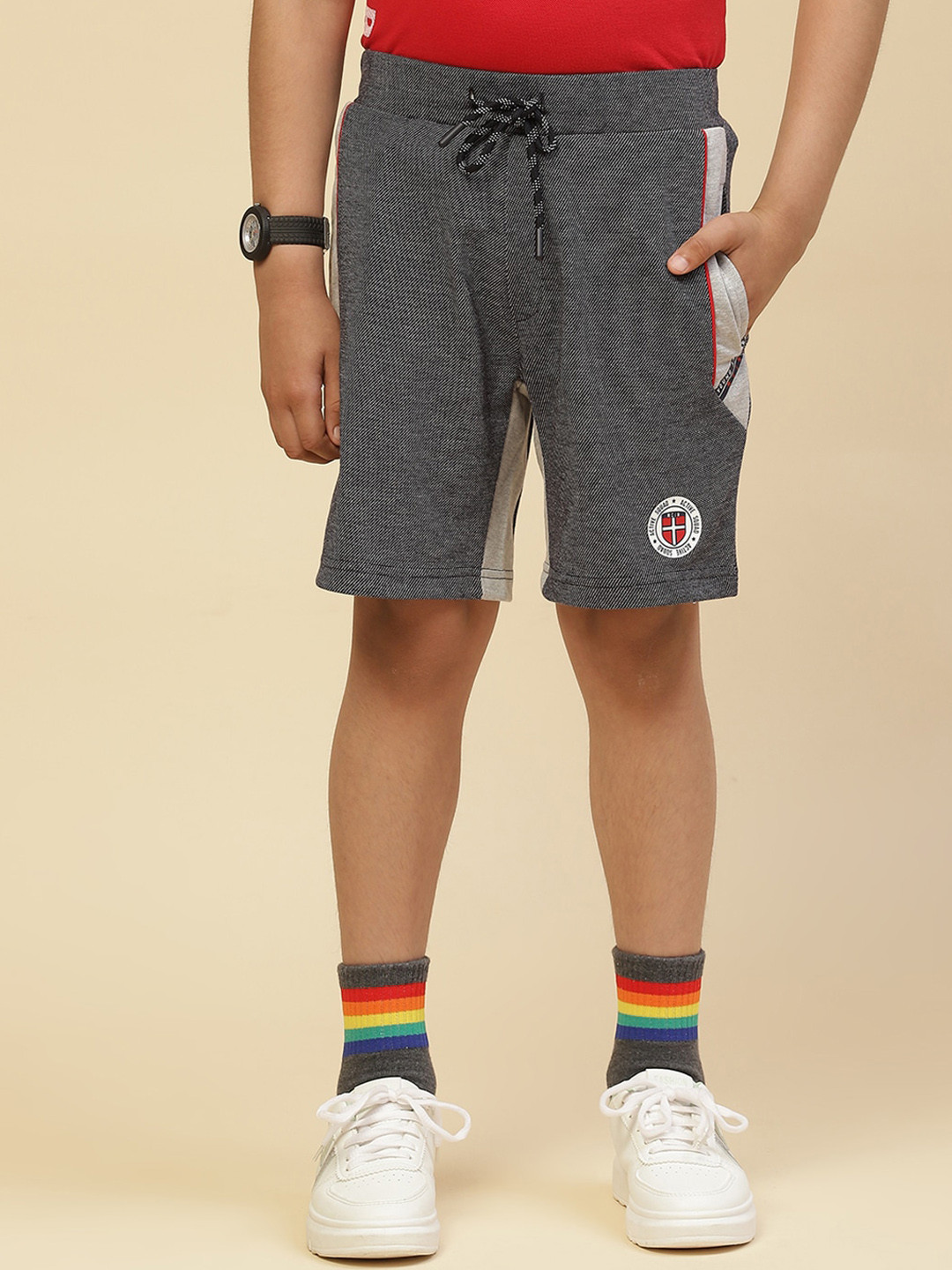 Monte Carlo Boys Micro Ditsy Printed Sports Shorts