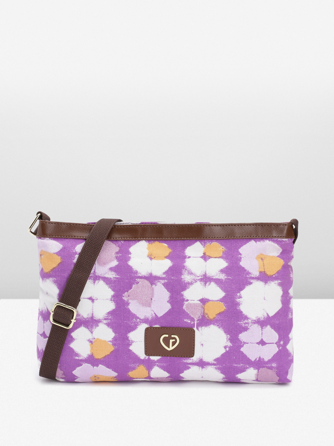 Caprese Enora Women Purple Large Sling Bag