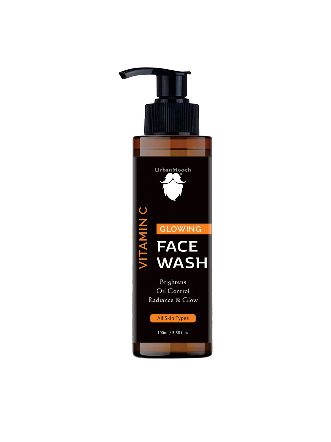 UrbanMooch Men Vitamin C Glowing Brightens Oil Control Radiance Face Wash-100ml