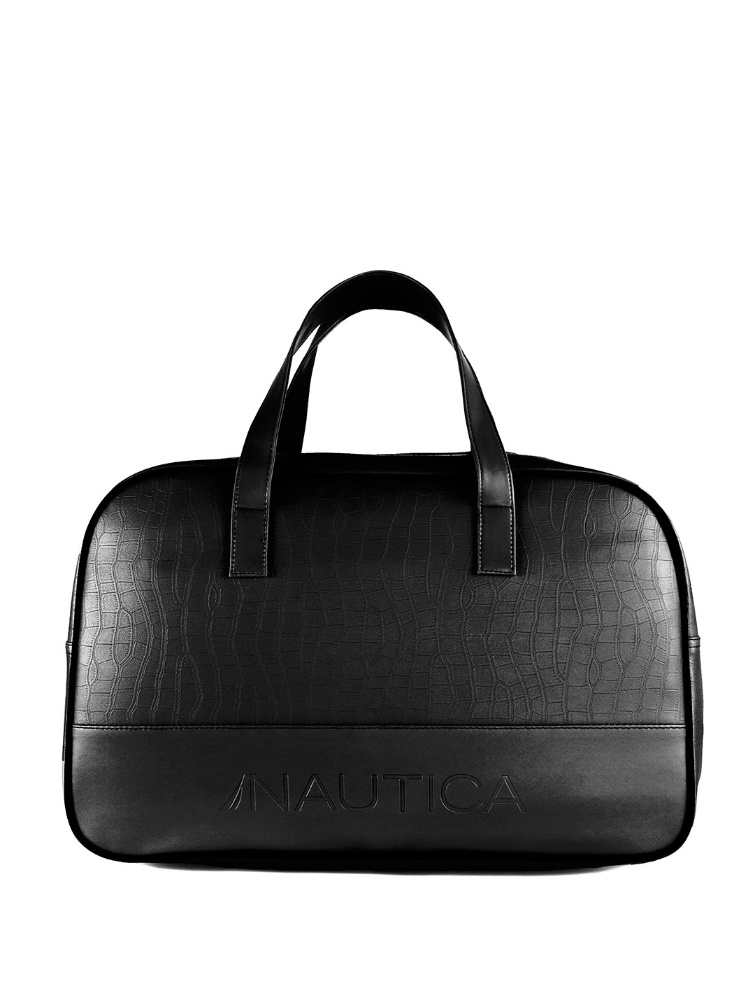 Nautica Medium Leatherette Duffel Bag