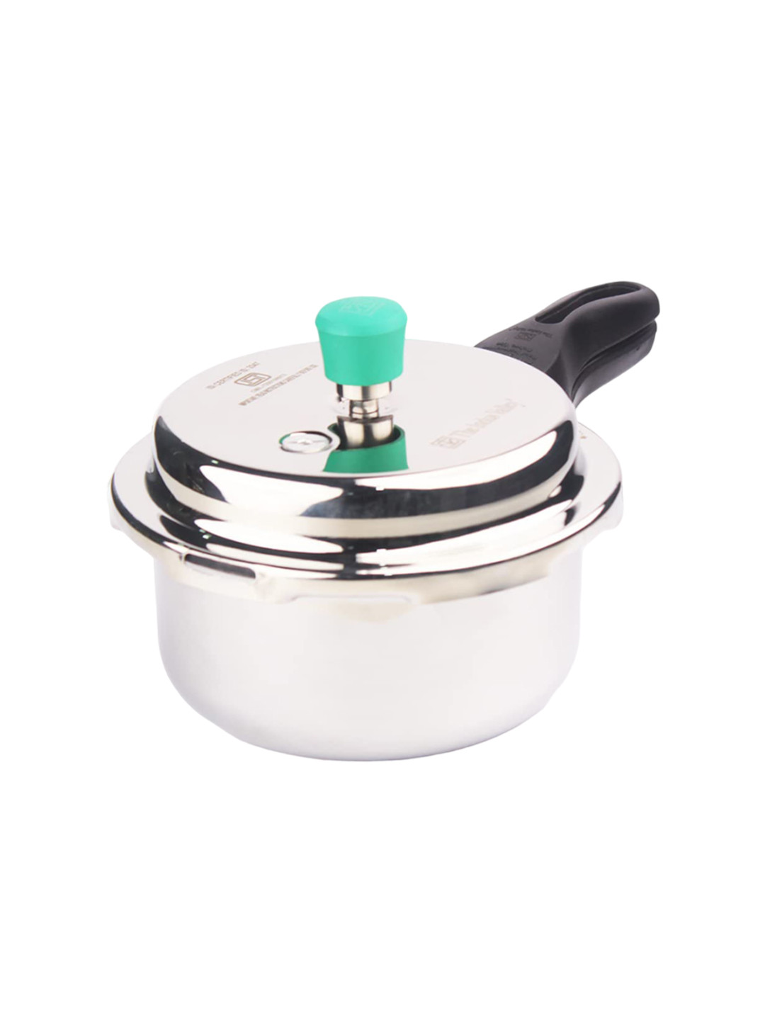 The Indus Valley Triply Stainless Steel Induction Base Pressure Cooker 2 L
