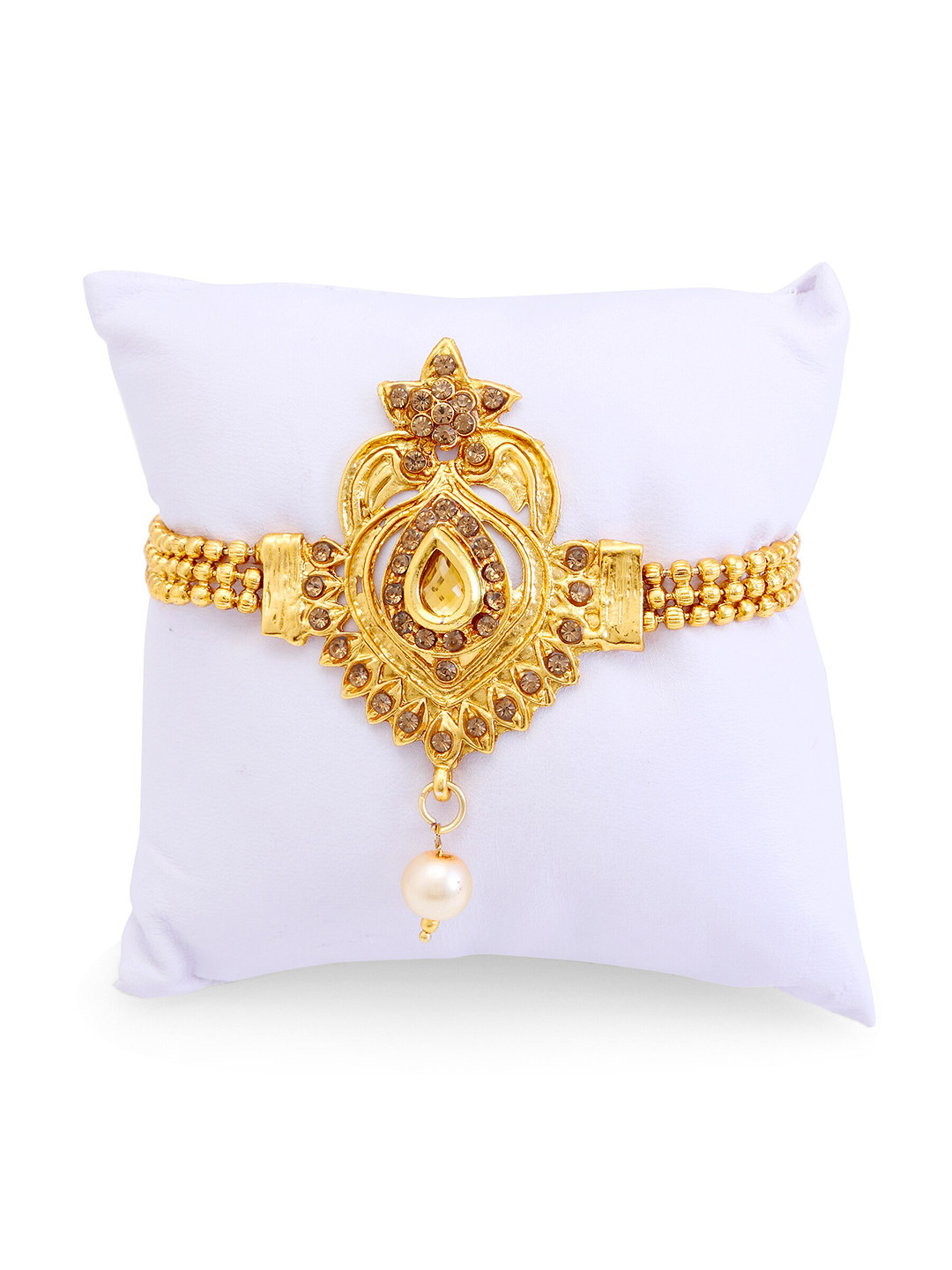 Sukkhi Women Gold-Plated Armlet Bracelet