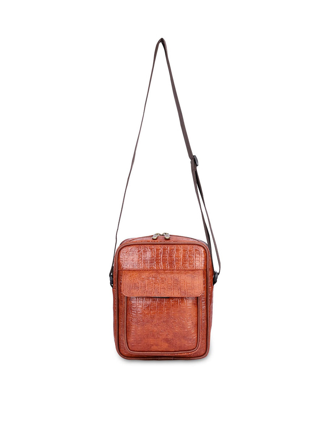 THE CLOWNFISH Penelope Textured Structured Sling Bag