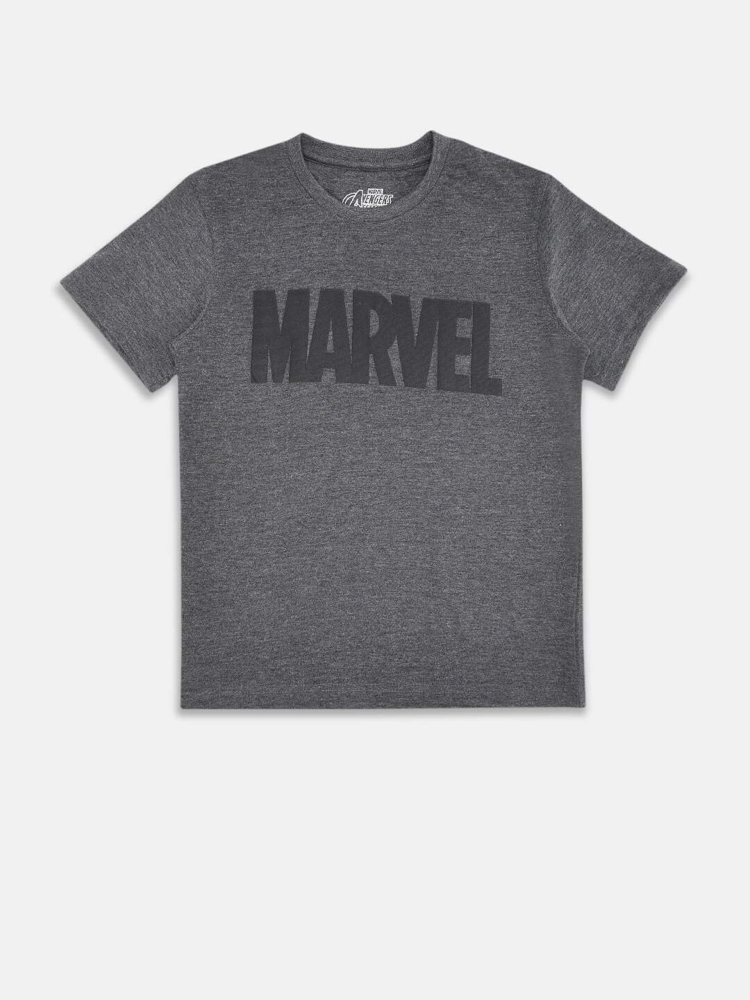 Pantaloons Junior Boys Marvel Typography Printed Cotton T-shirt