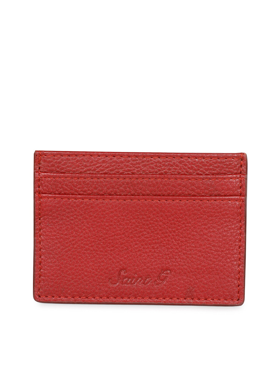 Saint G Textured Leather Card Holder