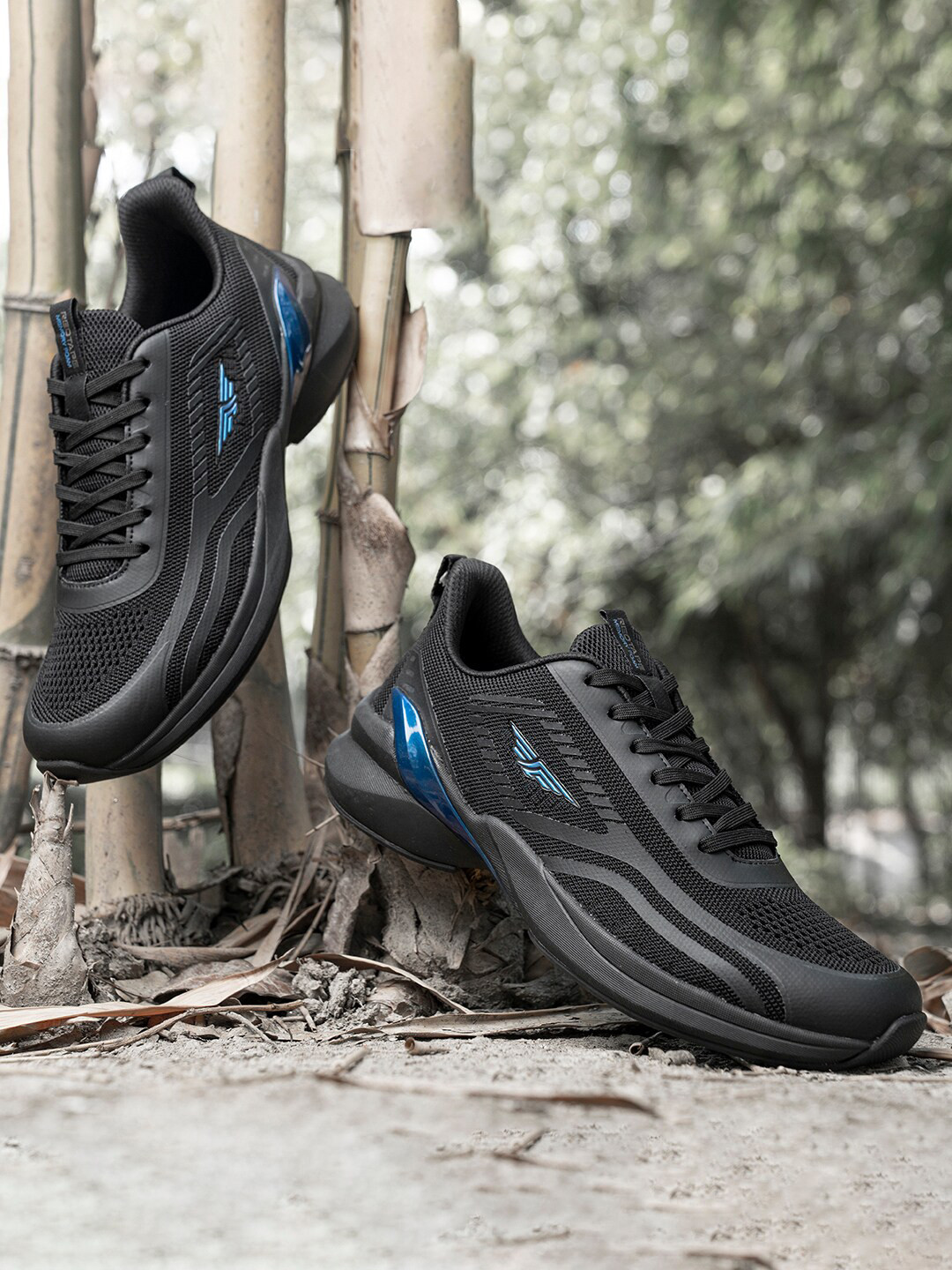 Red Tape Men Textile Running Lace-Up Shoes