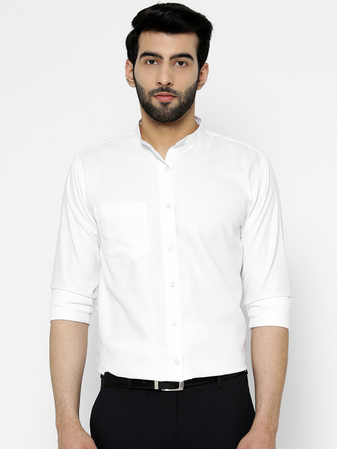 Shaftesbury London Classic Fit Slim Fit Oxford Formal Shirt