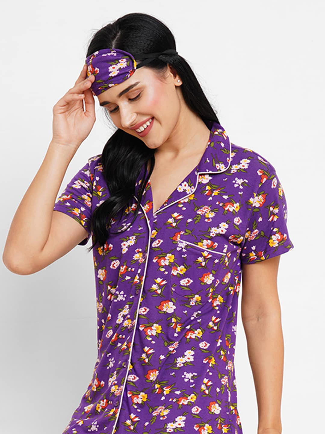 Inner Sense Printed Antimicrobial Eye Mask