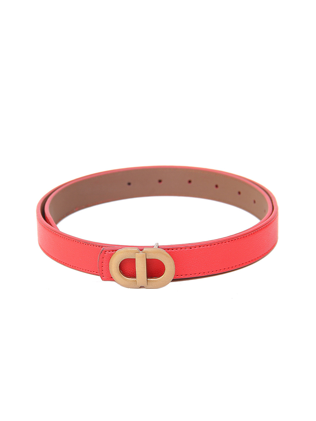Calvadoss Girls PU Belt With Push Pin Closure