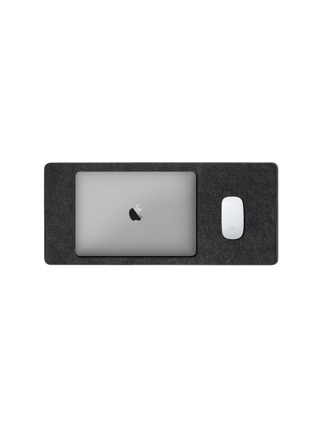DailyObjects Black Turf Felt Mini Desk Mat