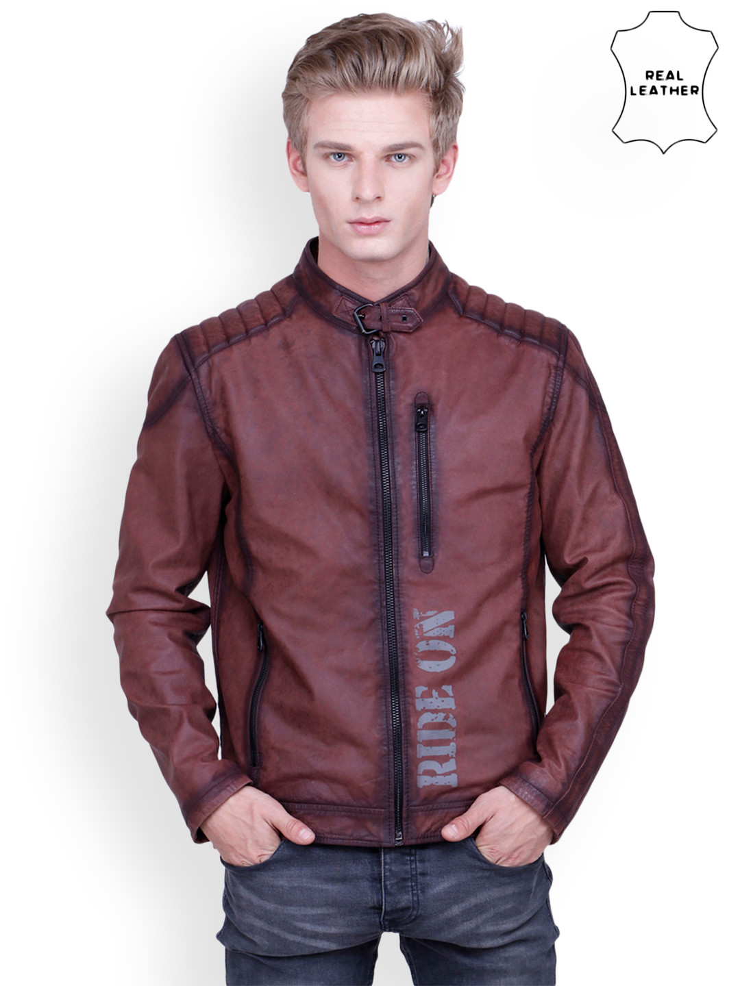 justanned leather jackets