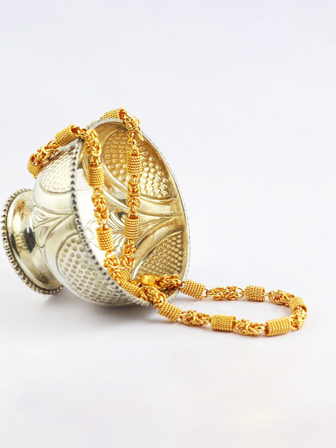 Fashion Frill Men Gold-Plated Chain
