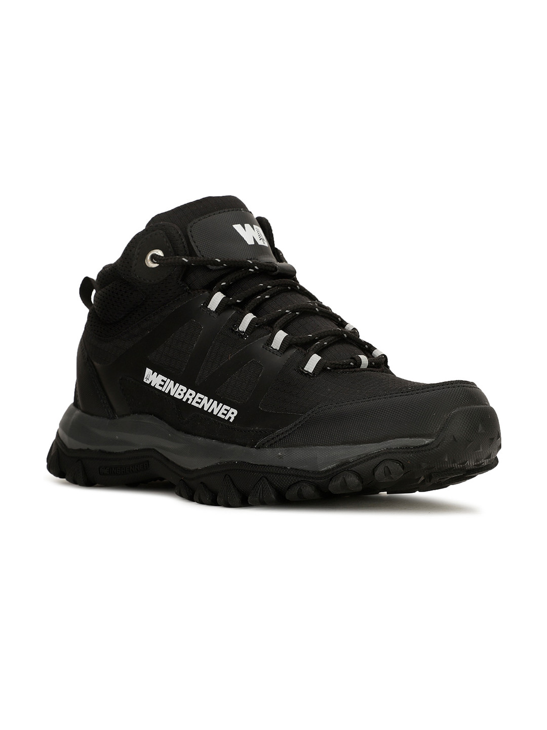 Weinbrenner Men Lace-Up High-Top Trekking Sneakers