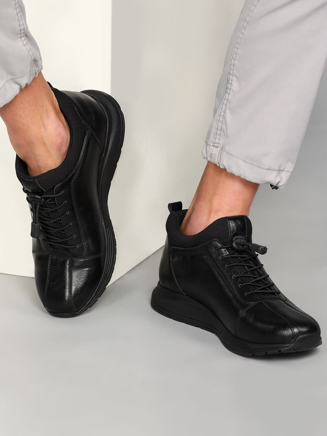 Buckaroo Men ZEKI Flatform Heel Regular Boots