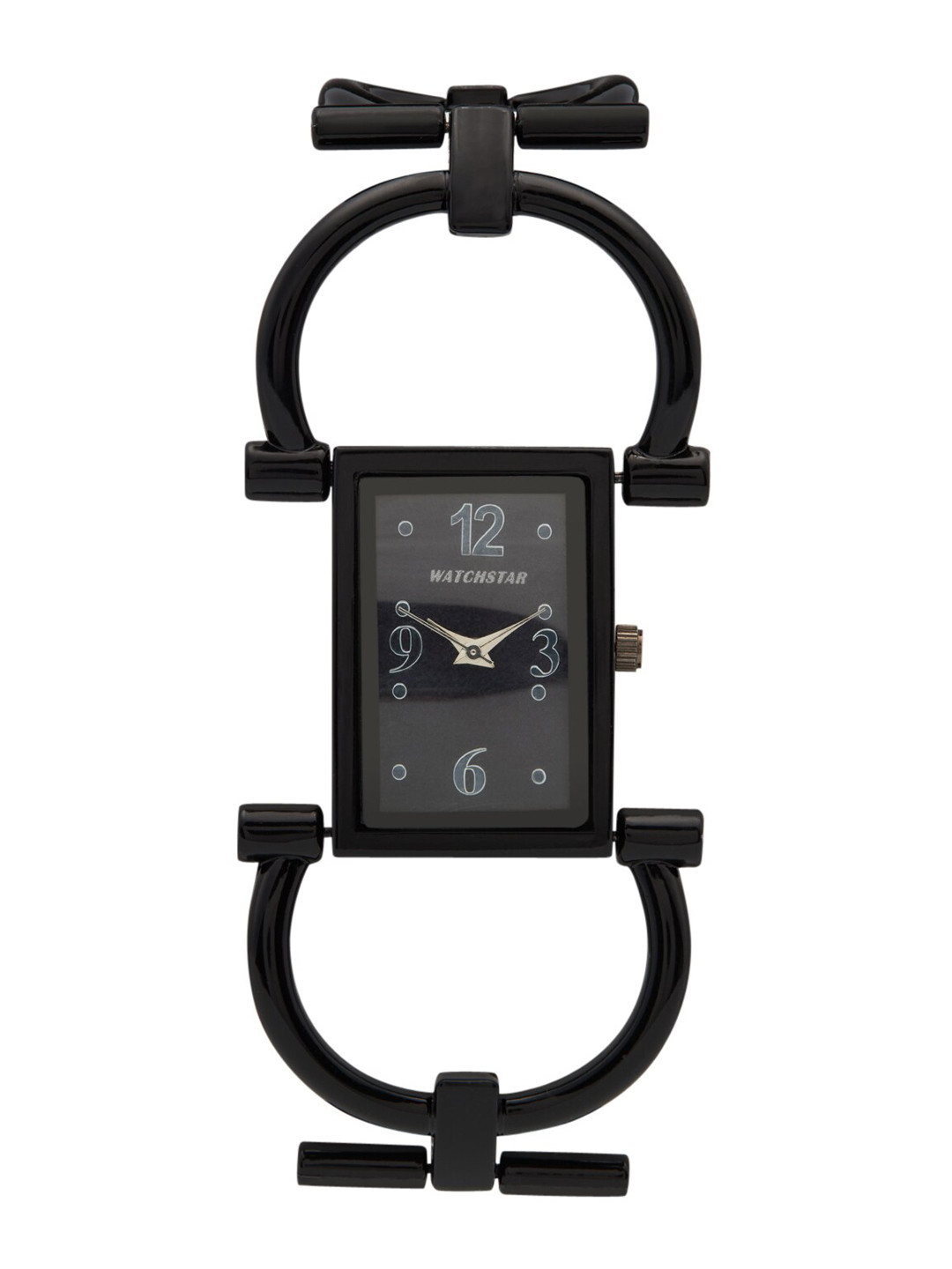 WATCHSTAR Women Stainless Steel Bracelet Style Straps Analogue Watch Spider Black