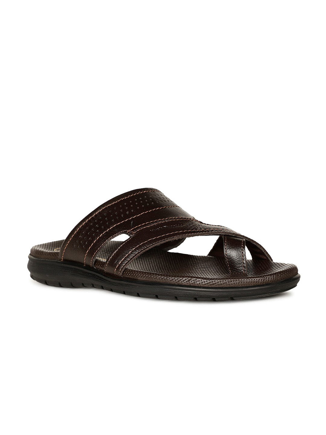 Hush Puppies Men Leather Comfort Sandals