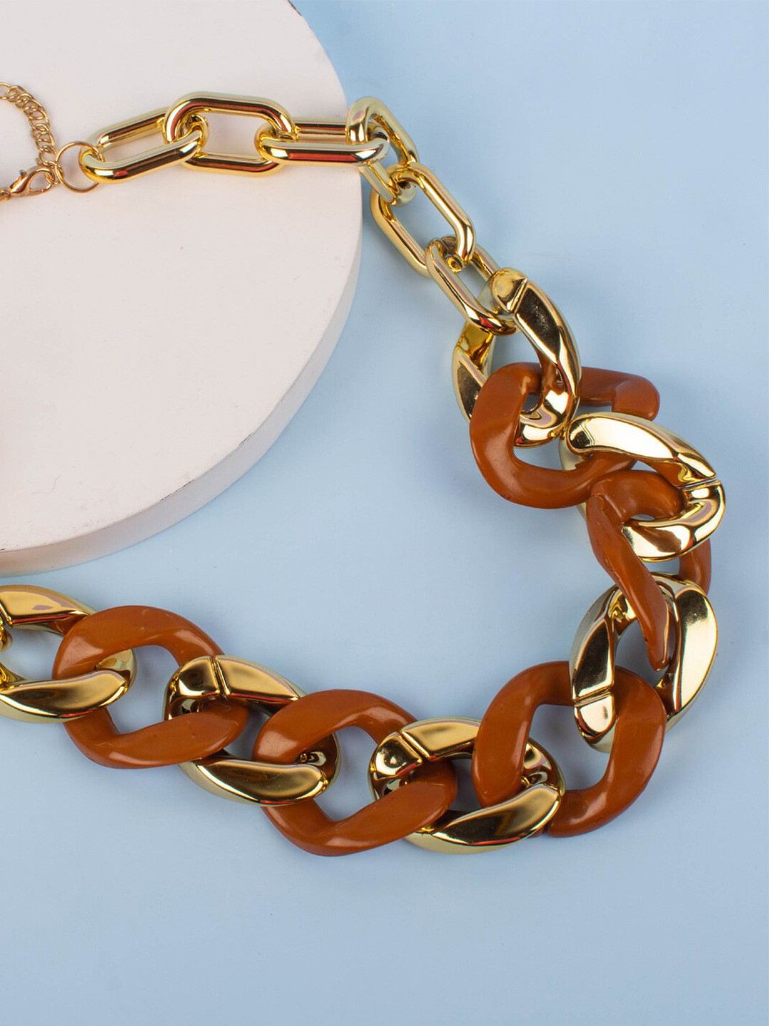 Jewelz Gold-Plated Chain Style Necklace