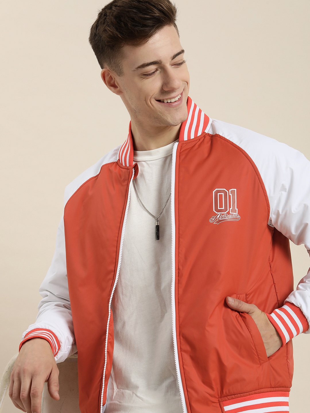 Windbreaker on sale varsity jacket