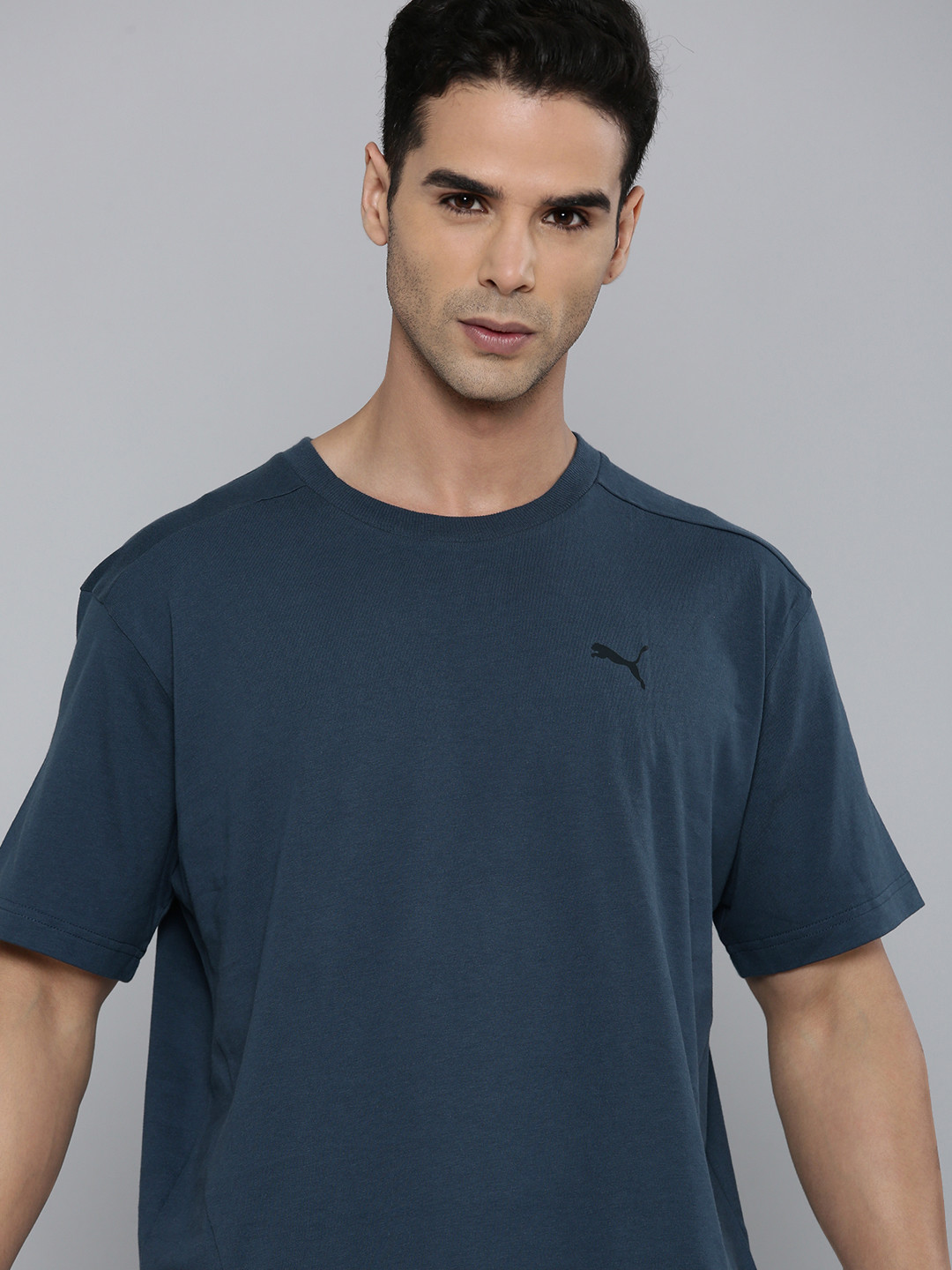 Puma Men RAD/CAL Solid Relaxed Fit Outdoor T-shirt
