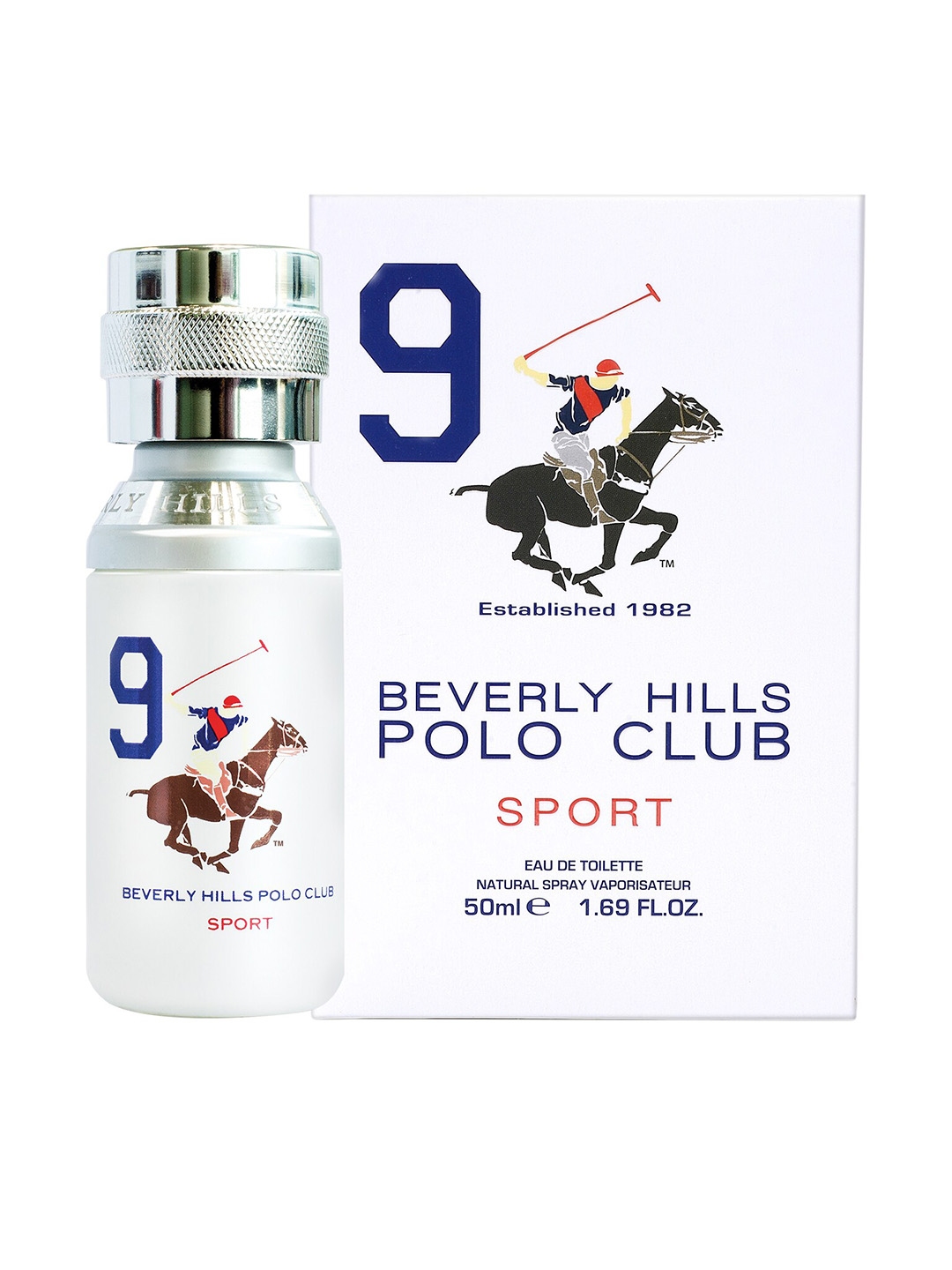 Buy Beverly Hills Polo Club Men Sports No.9 Eau De Toilette 50ml