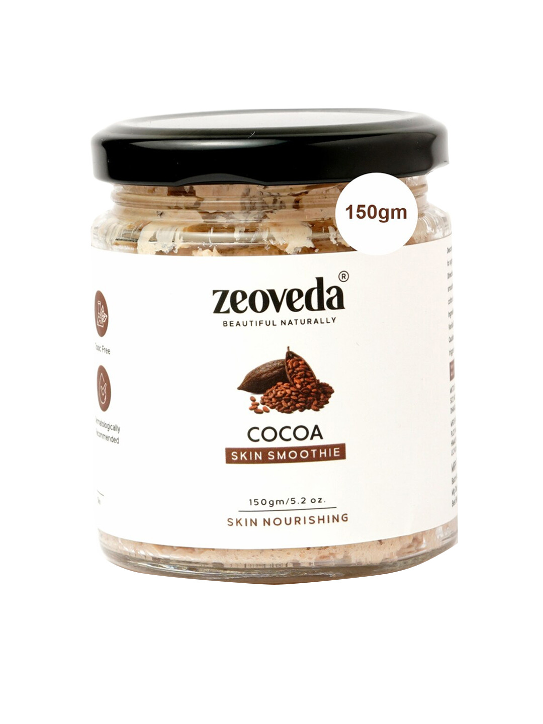 Zeoveda Cocoa Skin Smoothie Nourishing Face Wash with Shea Butter & Cocoa Butter - 150g