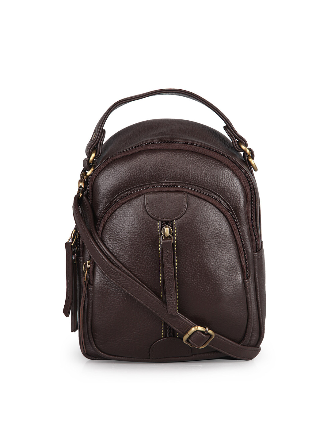 GENWAYNE Women Leather Backpack