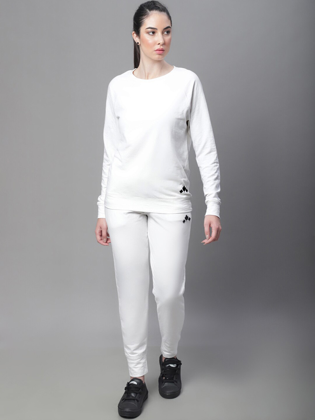 Rute Women Long Sleeves High-Rise Cotton Tracksuits