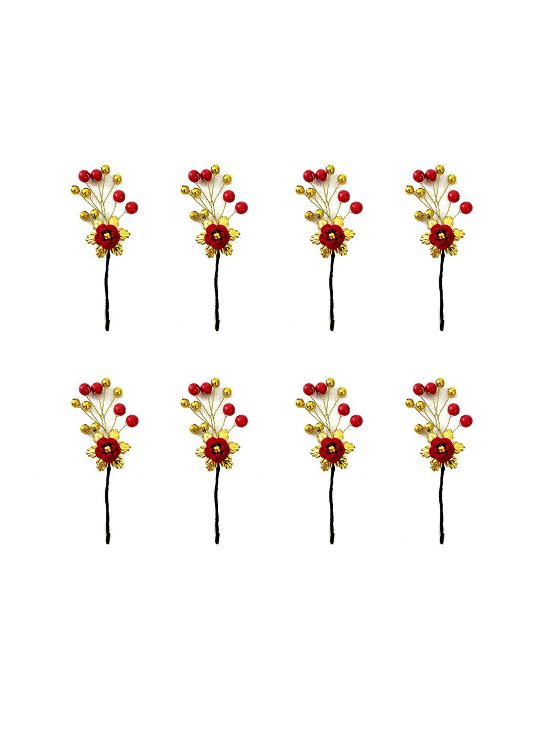 Hair Flare Women 8 Pieces Beaded Hair Accessory Set