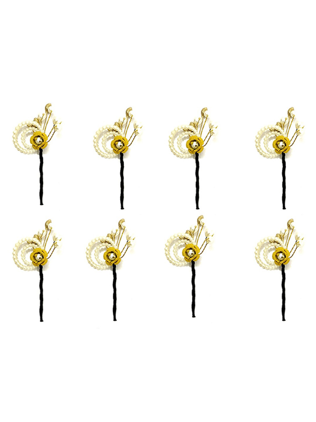 Hair Flare Set of 8 Beaded Hair Pins