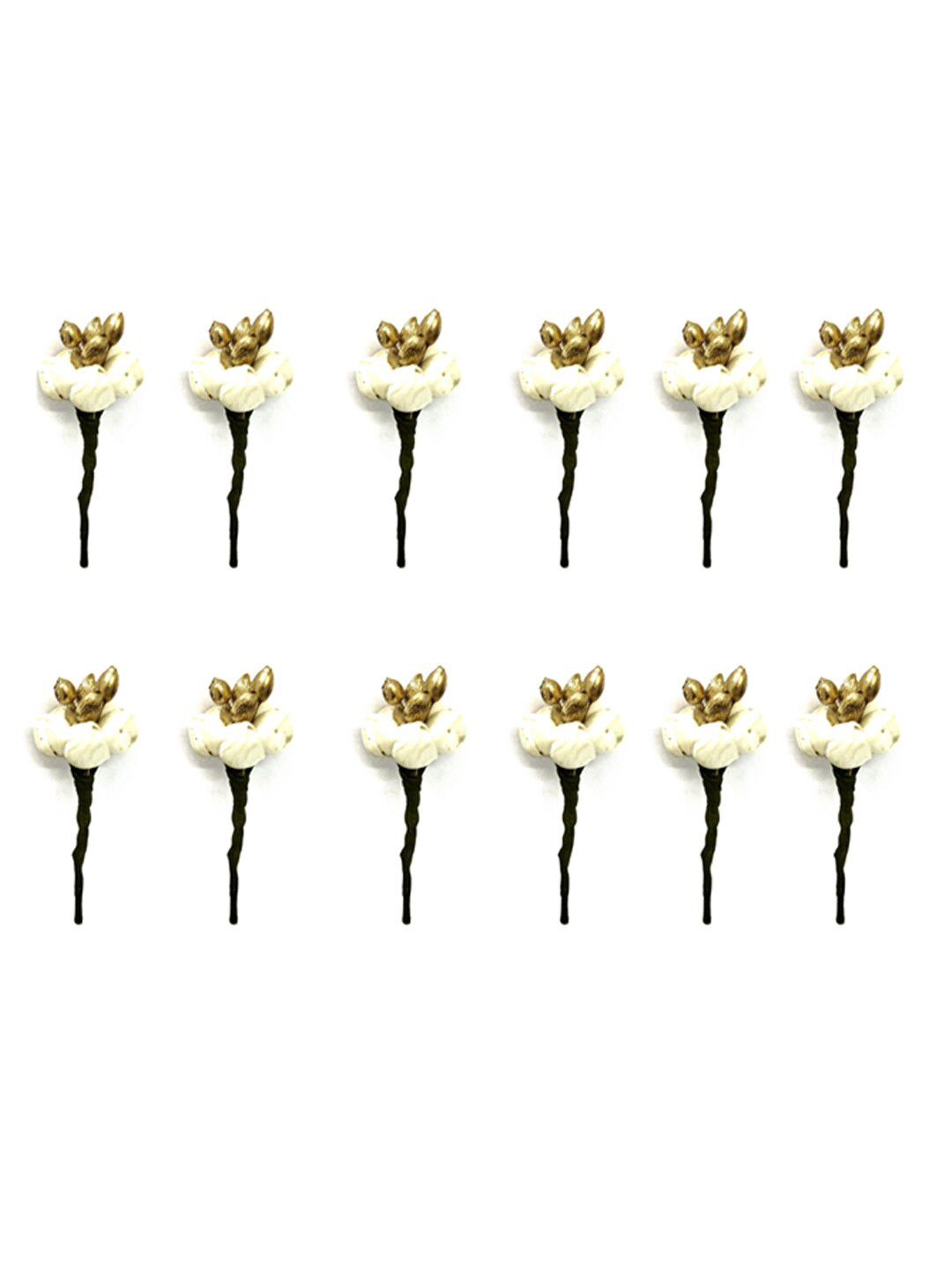 Hair Flare Set of 12 Beaded Hair Pins