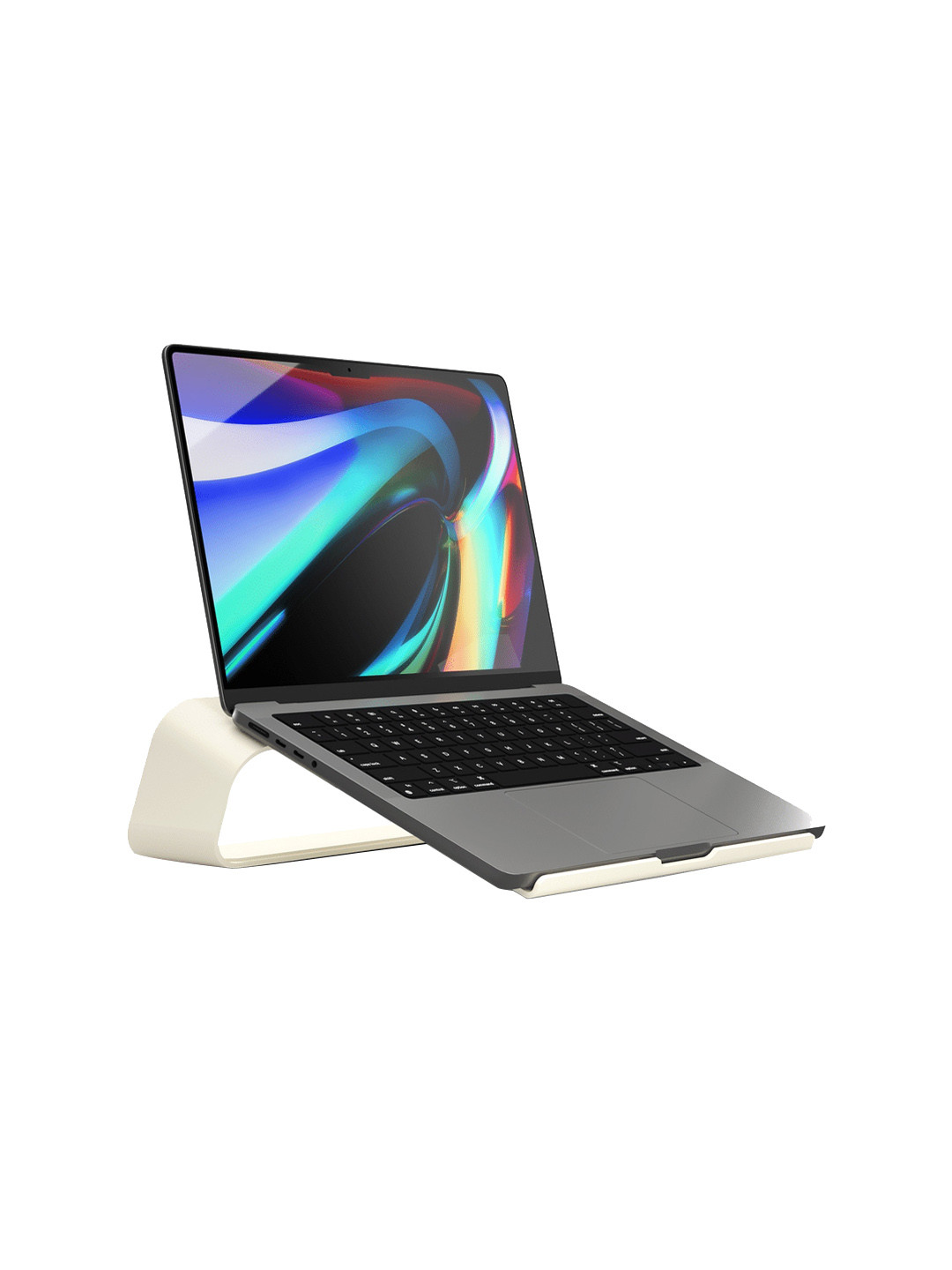 DailyObjects Arete Beige Laptop Stand