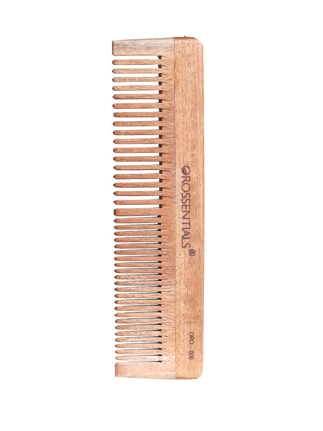 OROSSENTIALS Kacchi Neem Wooden Comb - Beige
