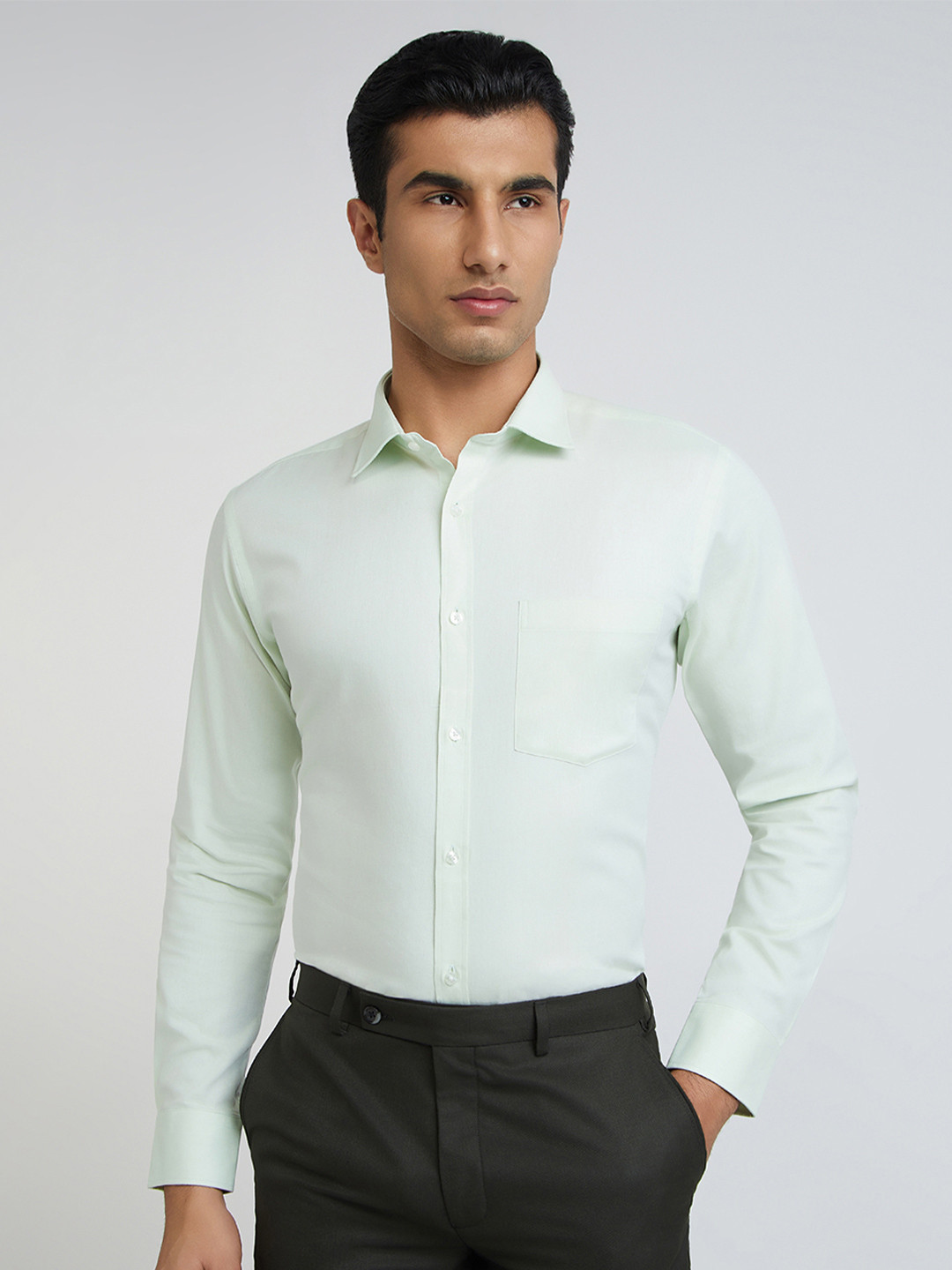 Park Avenue Men Slim Fit Pure Cotton Formal Shirt