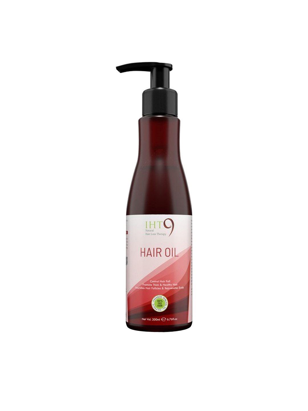 Lass Naturals IHT9 Hair Oil For Control Hair Fall - 200ml