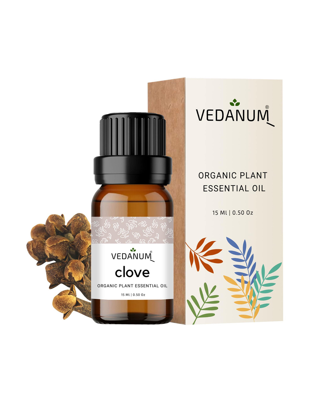 VEDANUM Clove Essential Oil for Aromatherapy - 15ml