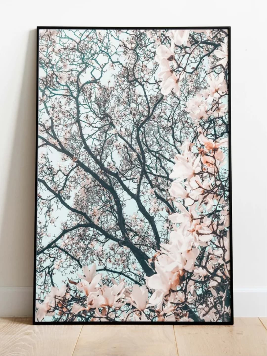 INDIAN CLASSIC ART Cherry Blossom Wall Painting Wall Art