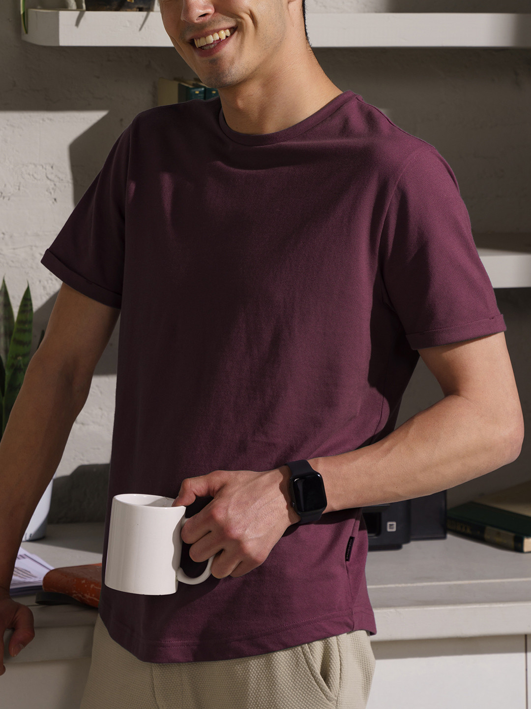 DaMENSCH Constant All-Degree Crew Neck Pique T-Shirt