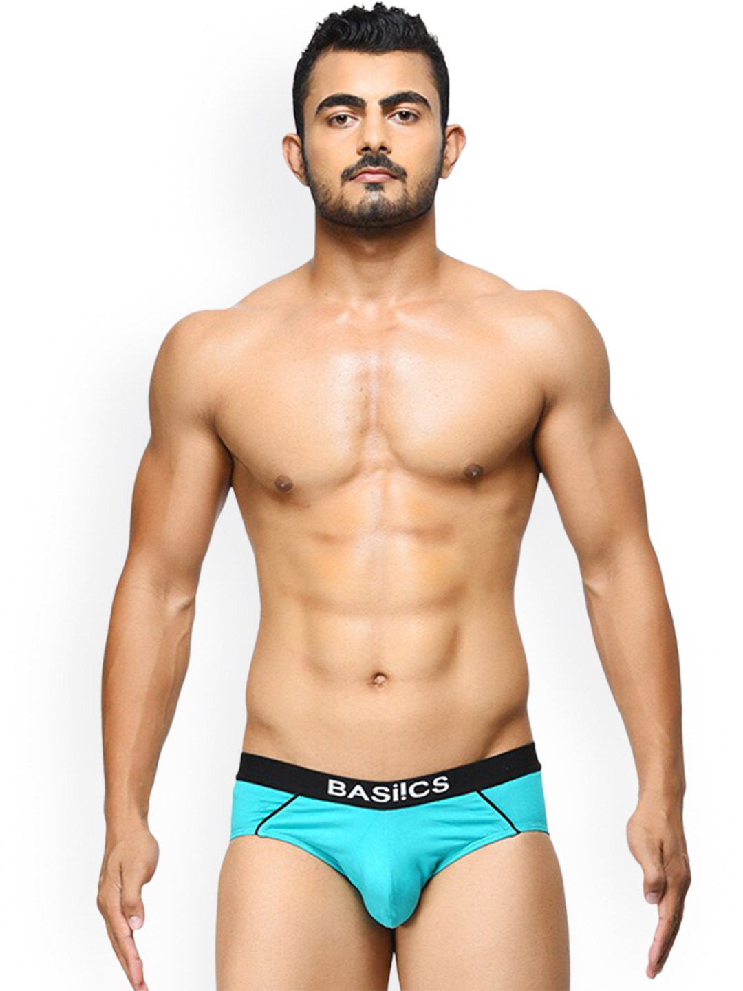 BASIICS by La Intimo Men Mid-Rise Inner Elastic Basic Briefs