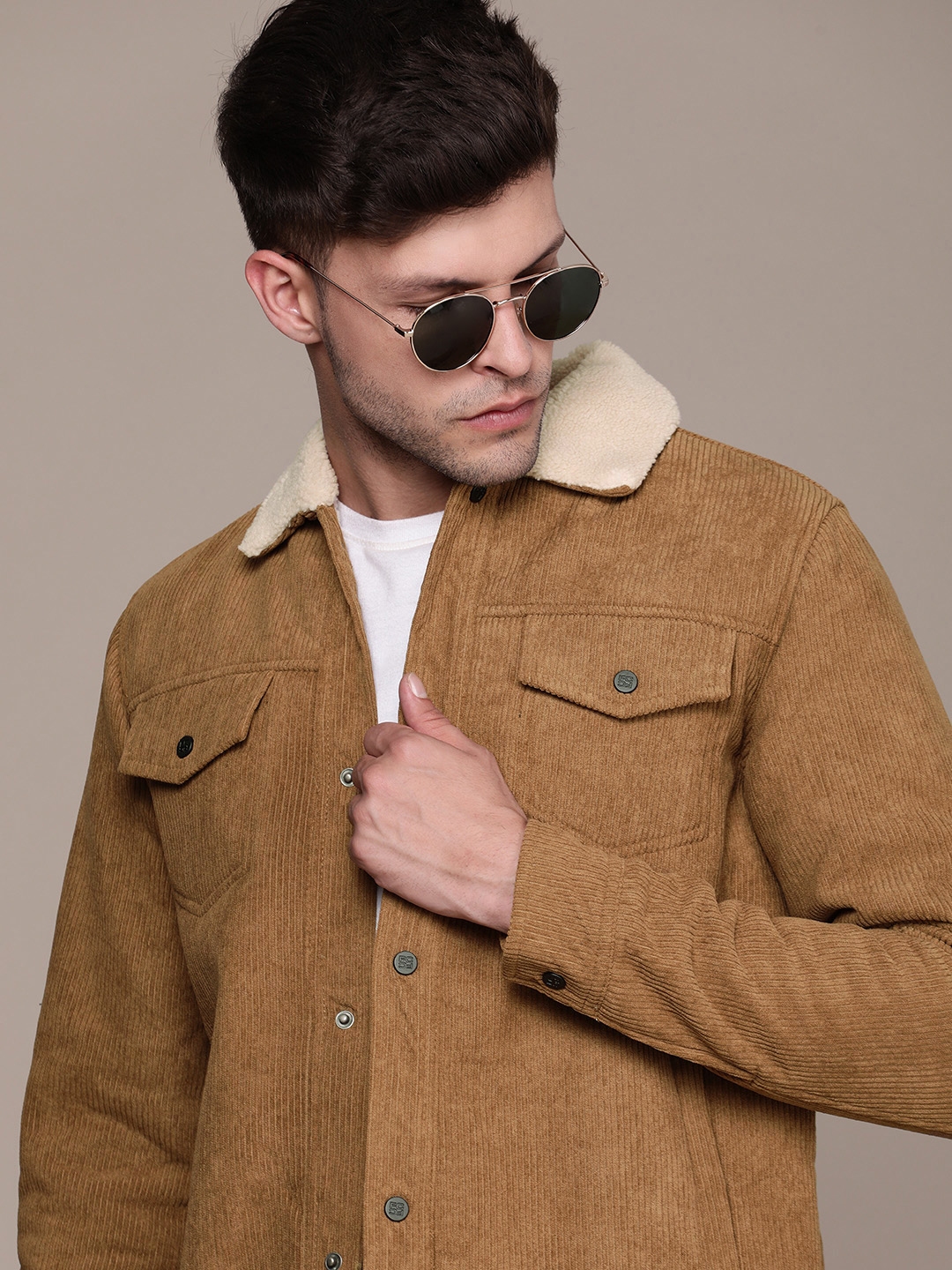 Buy French Connection Corduroy Tailored Jacket Jackets for Men 22906802 Myntra