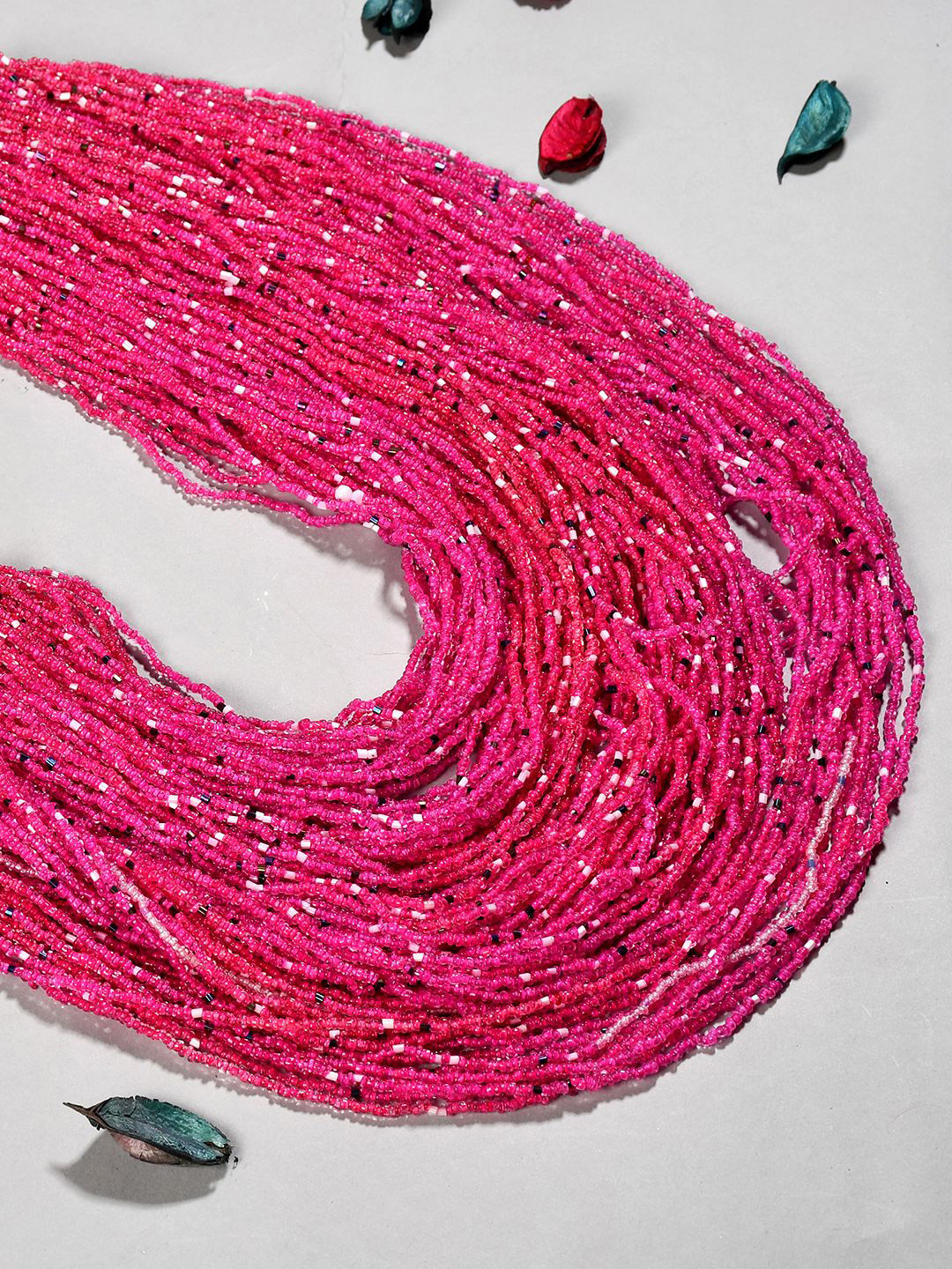 Bamboo Tree Jewels Long Beaded Tribal Necklace