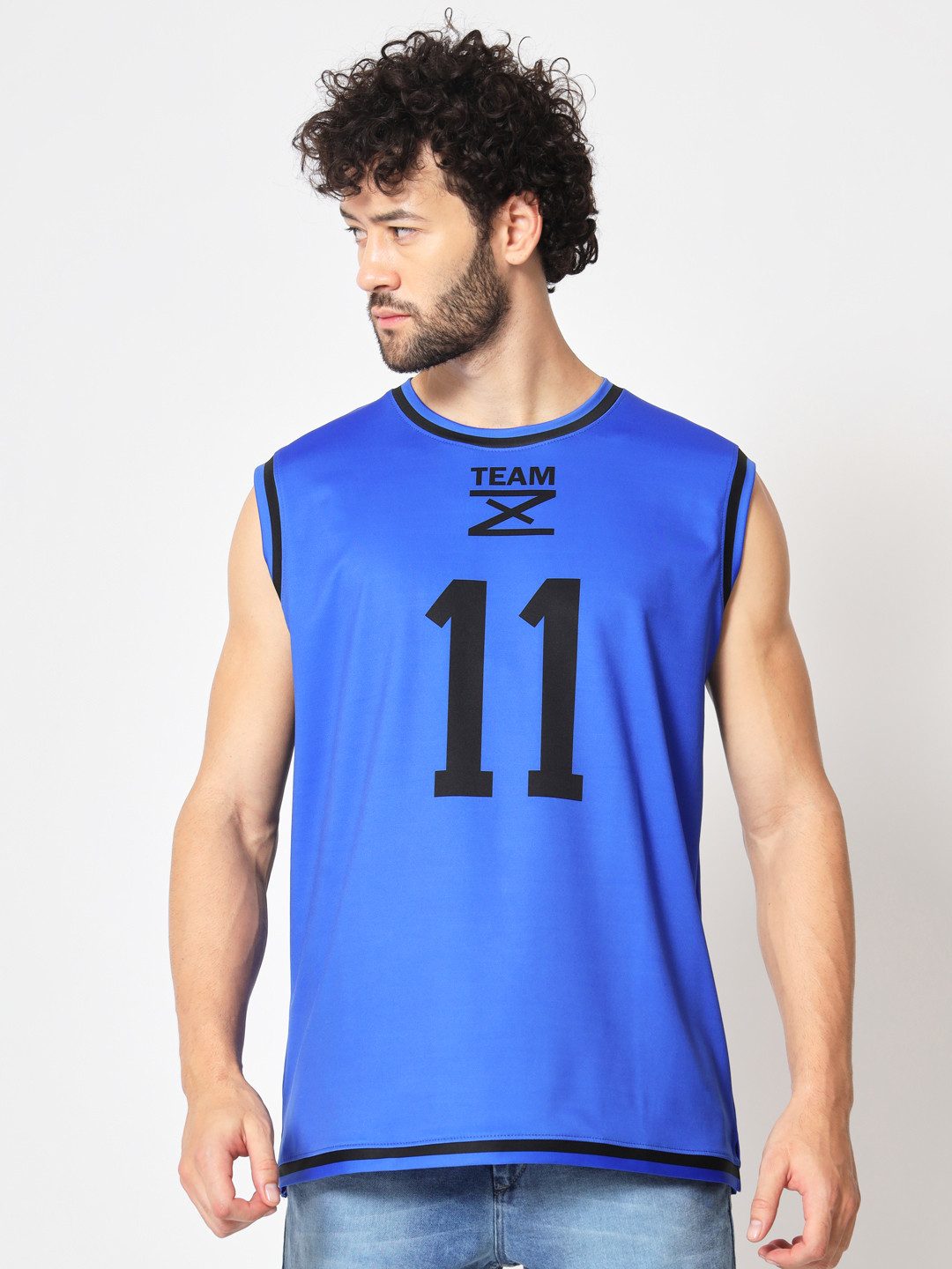 COMICSENSE Anime Printed Blue Lock Jersey T-shirt